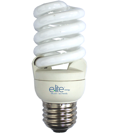 ELT 15 Watt Warm Light (2700K) Spiral CFL Light Bulb